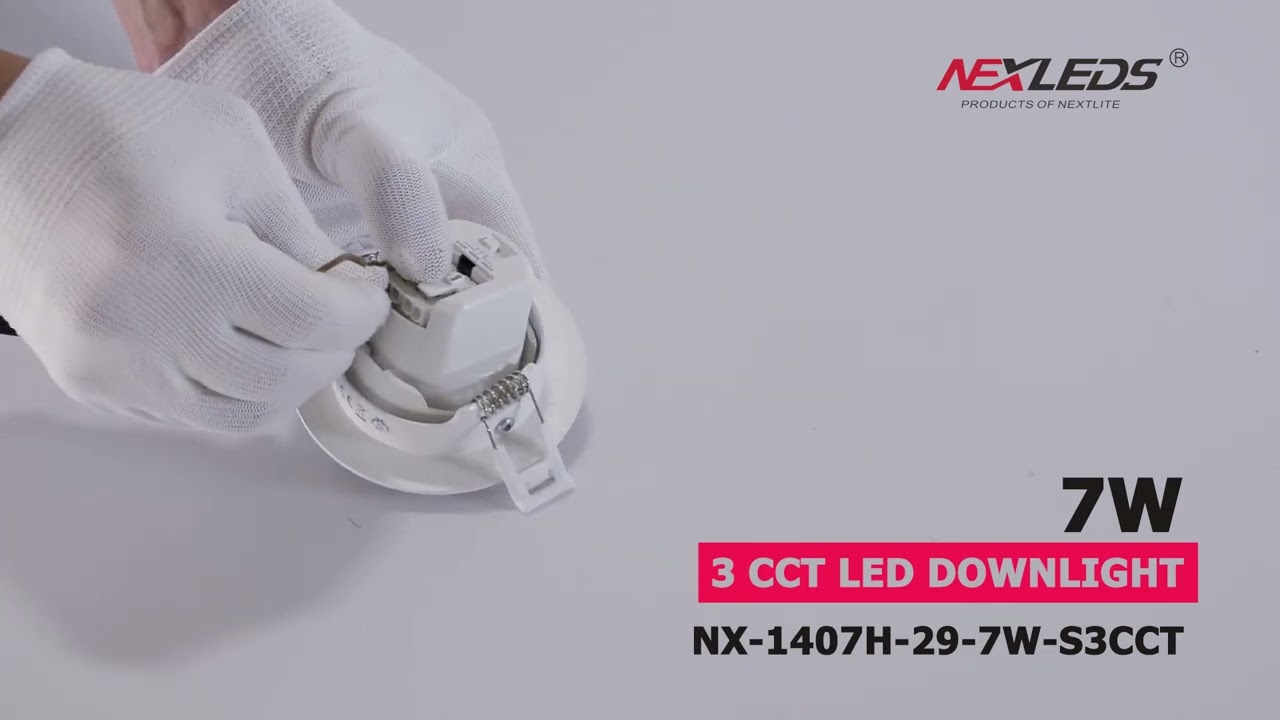 3CCT LED DOWNLIGHT NX 1407H 29 7W S3CCT
