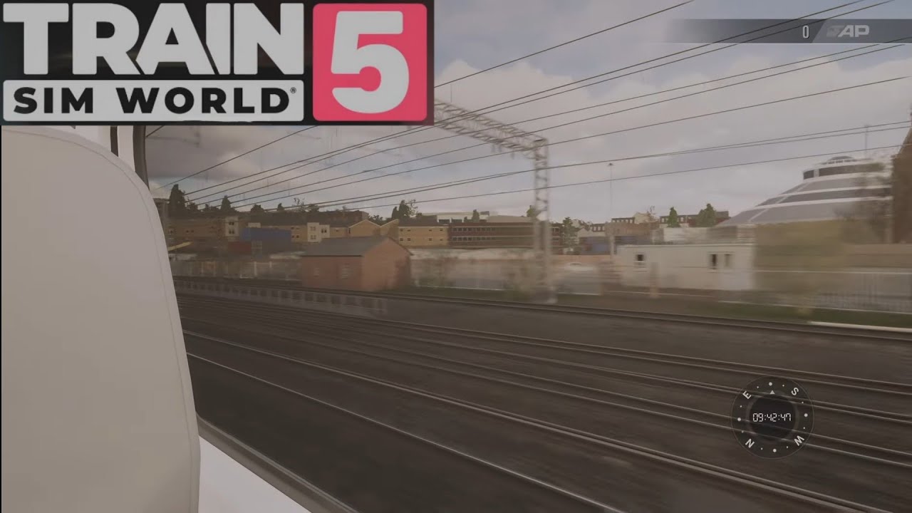 Train Sim World 5 WCML South Euston to Milton Keynes Class 390 passenger journey PS5 gameplay