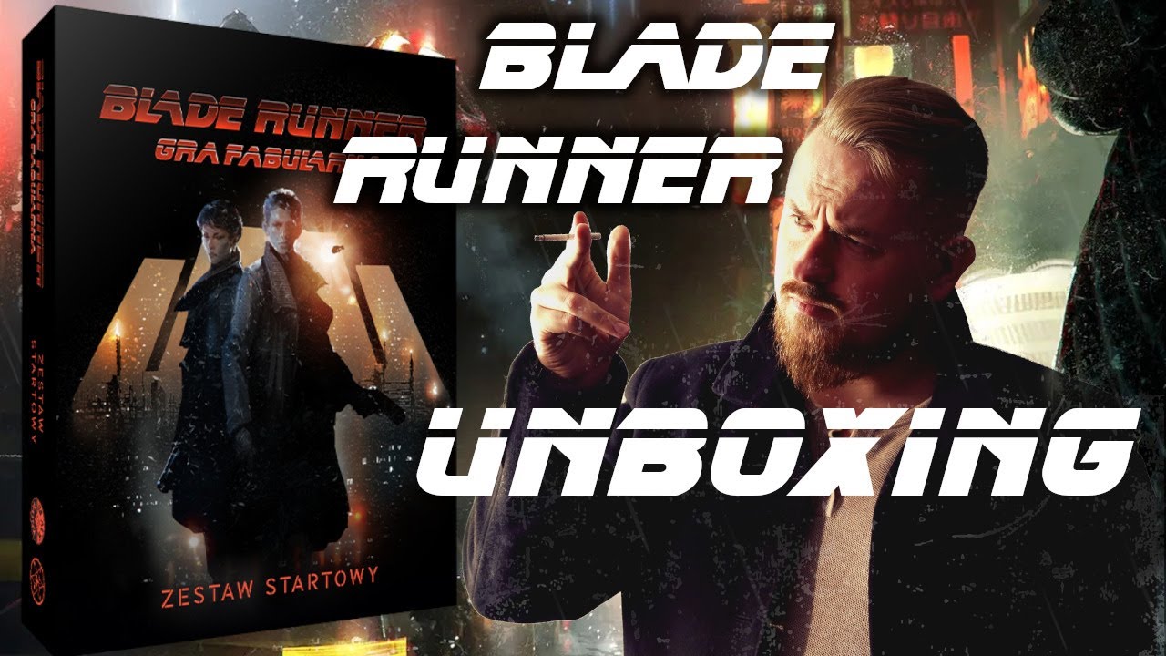Blade Runner Gra Fabularna - Zestaw Startowy | UNBOXING!