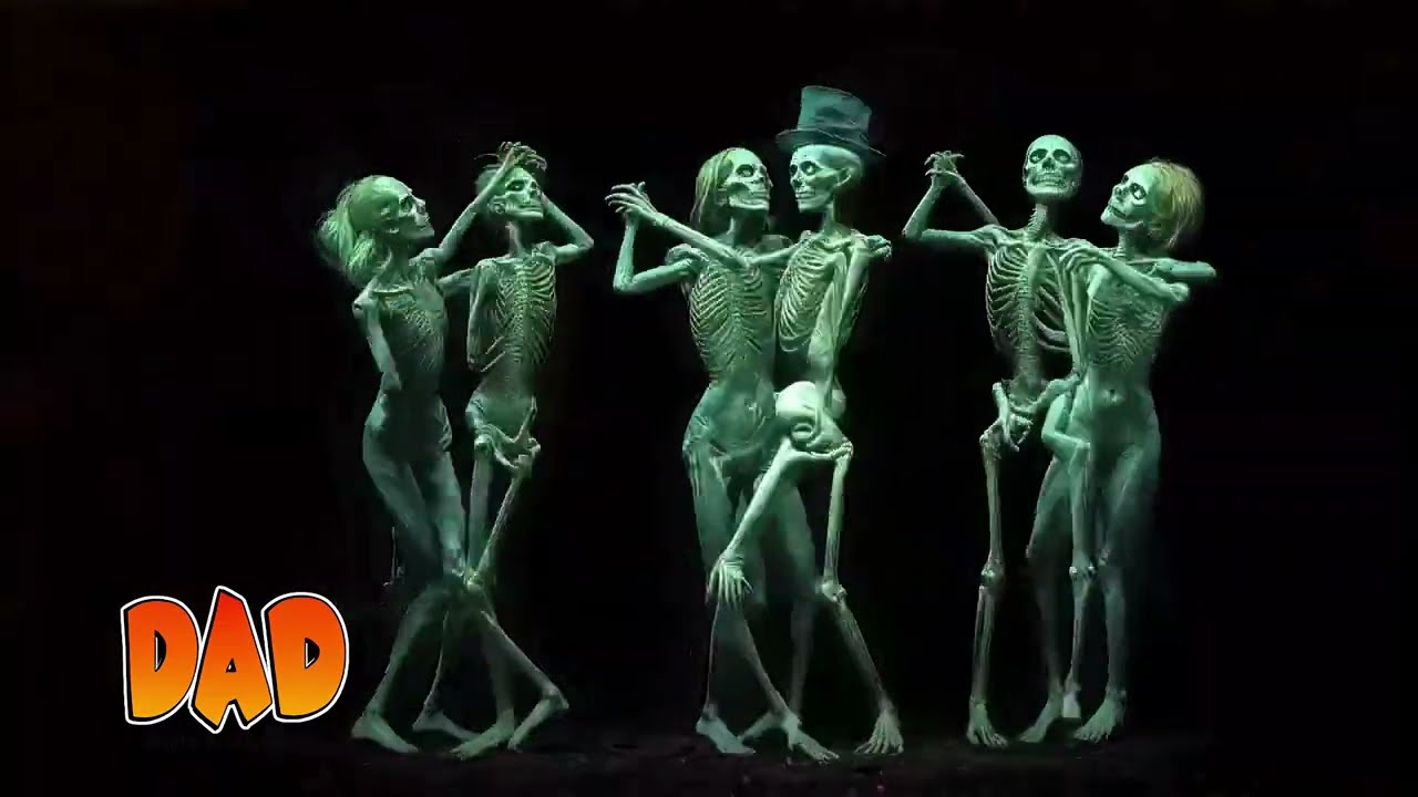 Projection Mapping Assets: 💀🎶 Dance with the Skull Waltz! 🎶💀