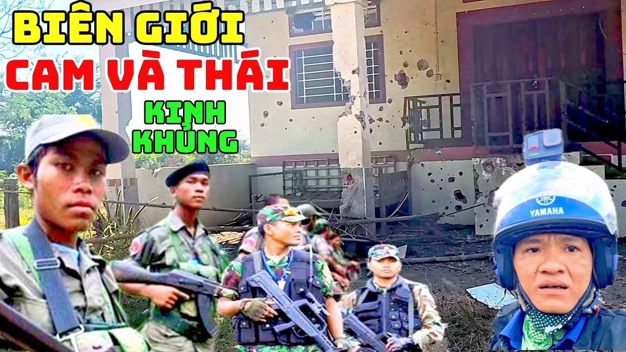 Biên giới cam và thái trại quân đội tan tành