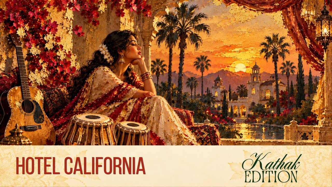 Eagles &ndash; Hotel California 🌅 | Tabla & Bansuri Reimagining | BetterInTaal