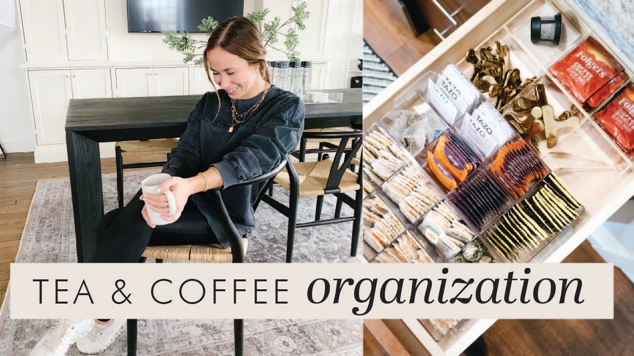 ОРГАНИЗАЦИЯ ЧАЯ И КОФЕ | Организуйте свой ящик для чая вместе со мной ☕