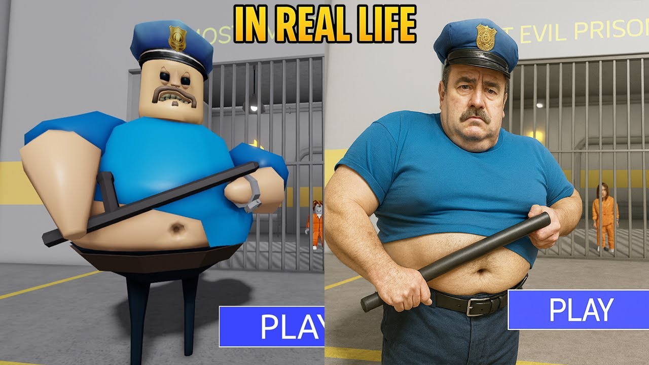 LA PRISIÓN DE BARRY EN LA VIDA REAL Obby Nueva actualización Roblox Modo difícil Todos los elementos