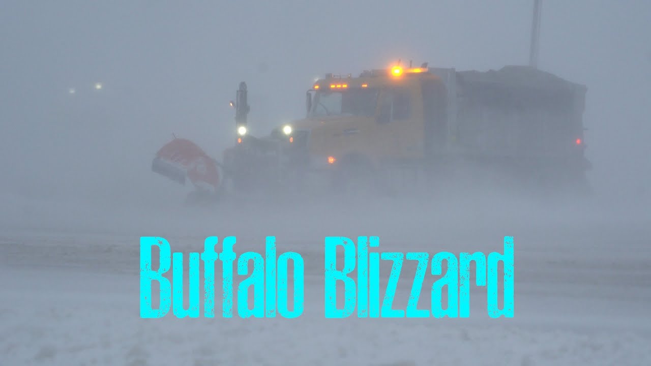 Buffalo Blizzard - New York Lake Effect Thunder Snow January 14, 2024