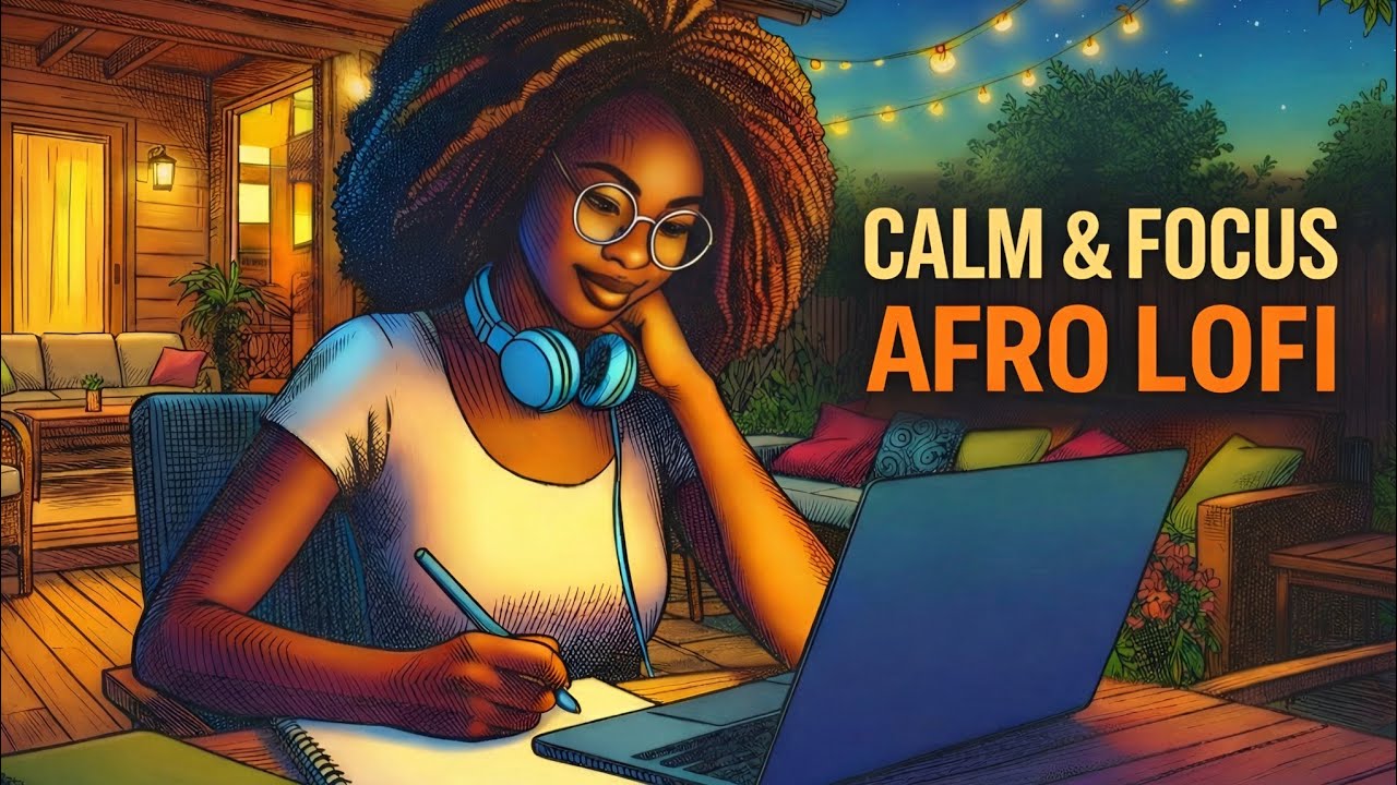 Instant Calm & Focus [Smooth Afro Lofi Beats]