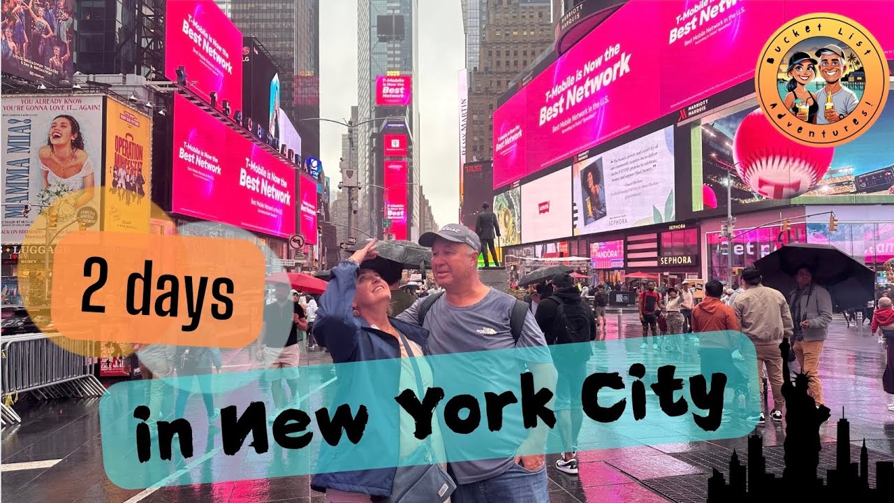 2 Days in NEW YORK CITY | Walking Tour, Central Park & Iconic Landmarks