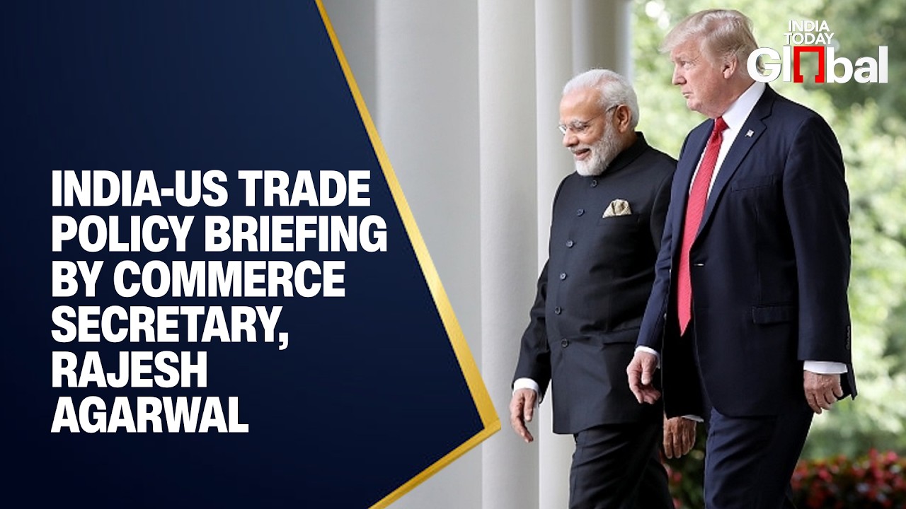 LIVE: India-US Trade News Conference | Commerce Secretary Rajesh Agrawal & DGFT Luv Agrawal