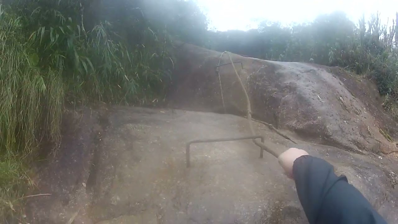 Pico Paraná, tensão e perigo na parte dos grampos,som original.