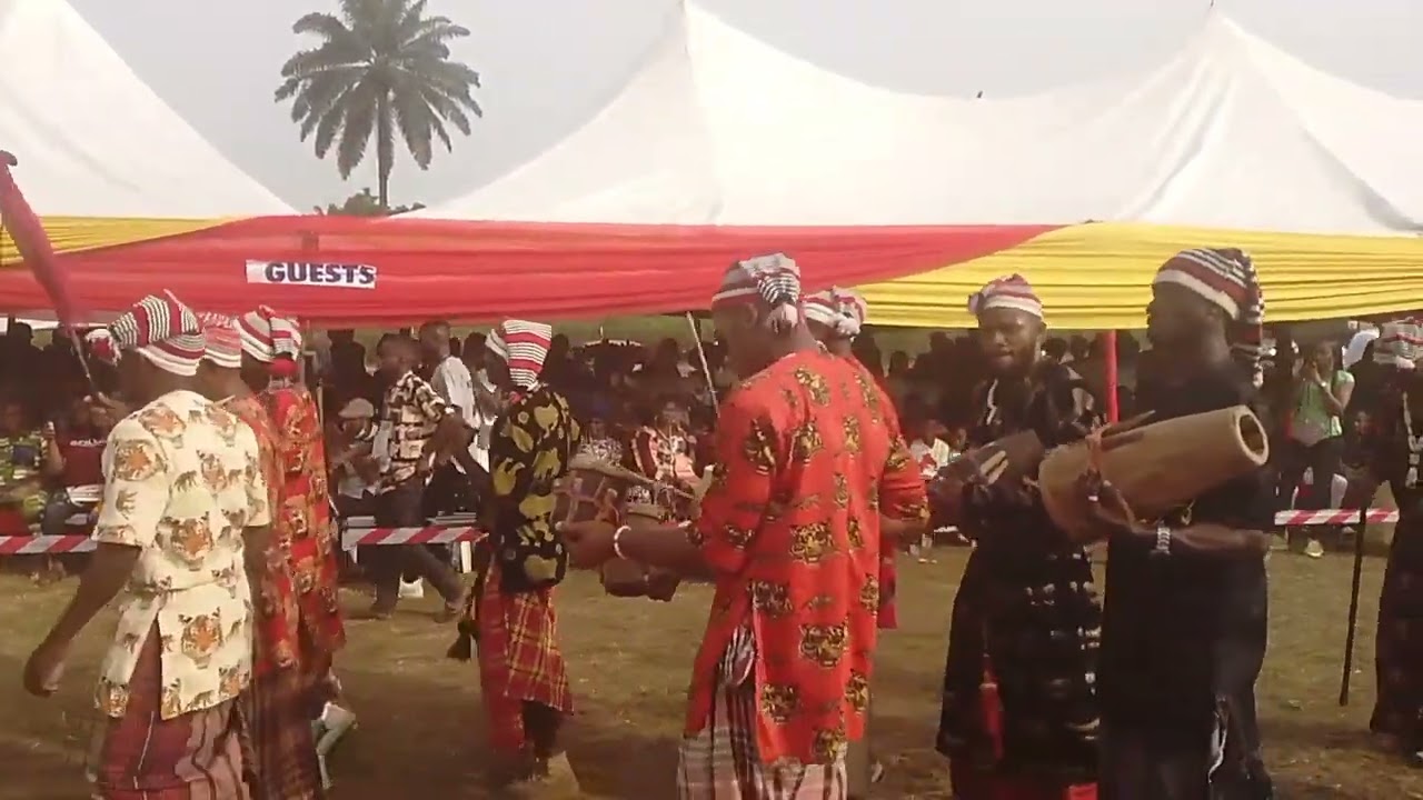 Ọkọnkọ Uzuakoli at Iboku Uruan Cultural Festival, 2023 #Ekpe Uzuakoli #traditional #carnival