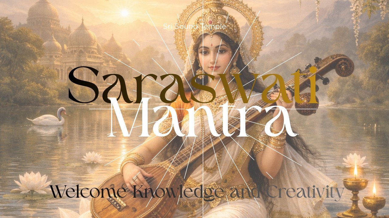 Om Aim Saraswati Namaha | Saraswati Mantra for Wisdom, Creativity & Learning | ॐ ऐं सरस्वत्यै नमः
