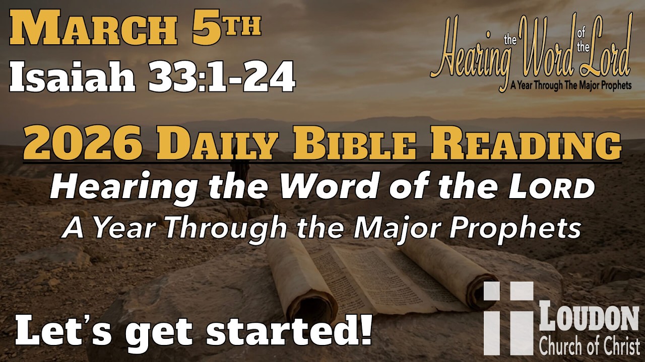 2026 Daily Bible Reading - March 5