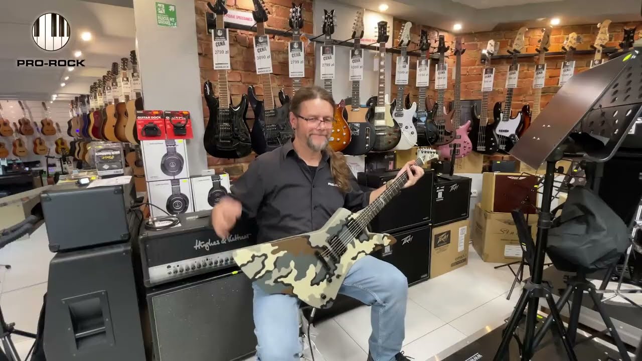 ProRockowe Wiosłowanie - ESP James Hetfield Signature Snakebyte Electric Guitar