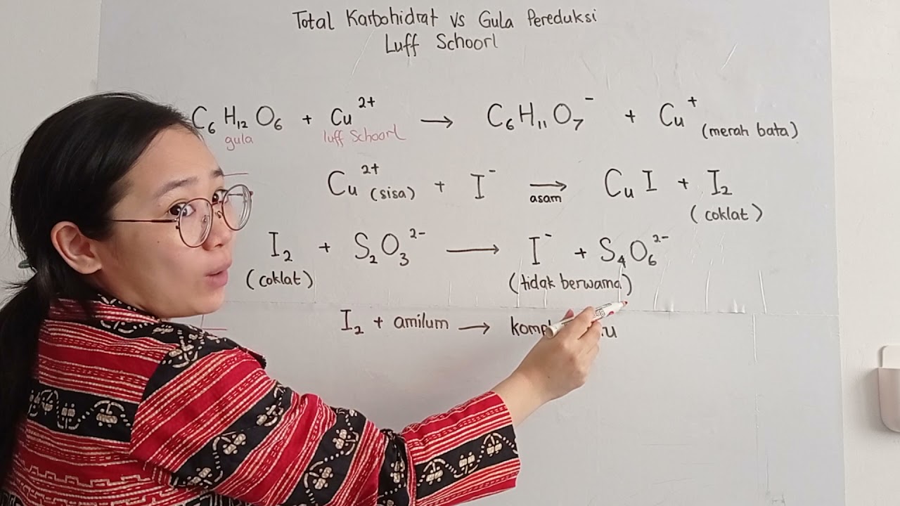 Food Analysis - Prinsip Reaksi Luff Schoorl