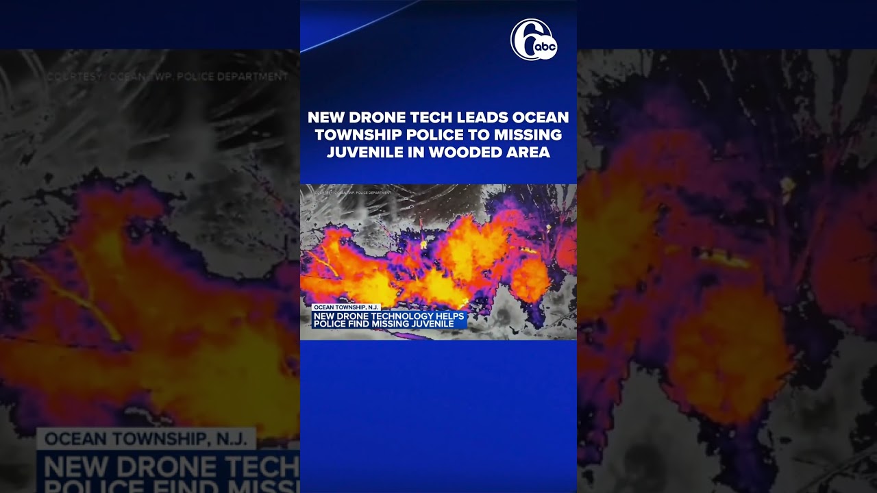 New drone tech leads Ocean Township police to missing juvenile in wooded area