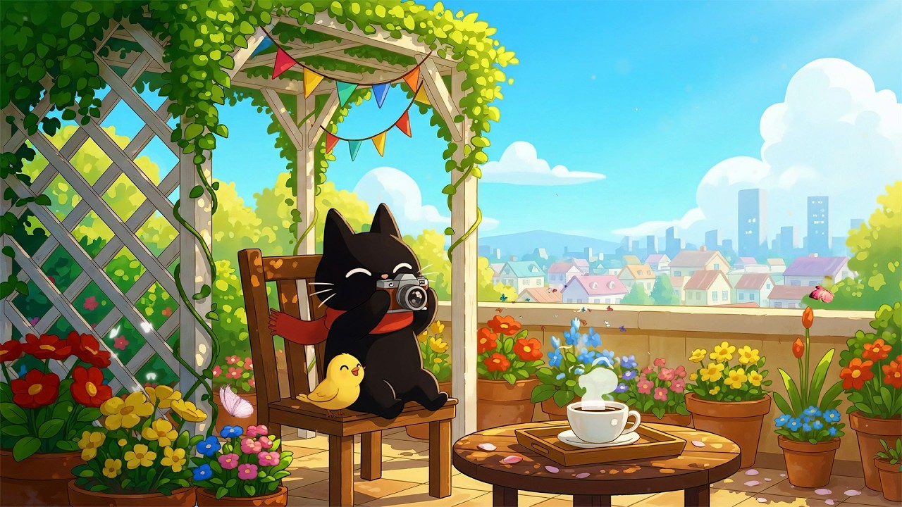 Golden Morning Vibes ☀️ Relaxing Lofi Beats to Study To