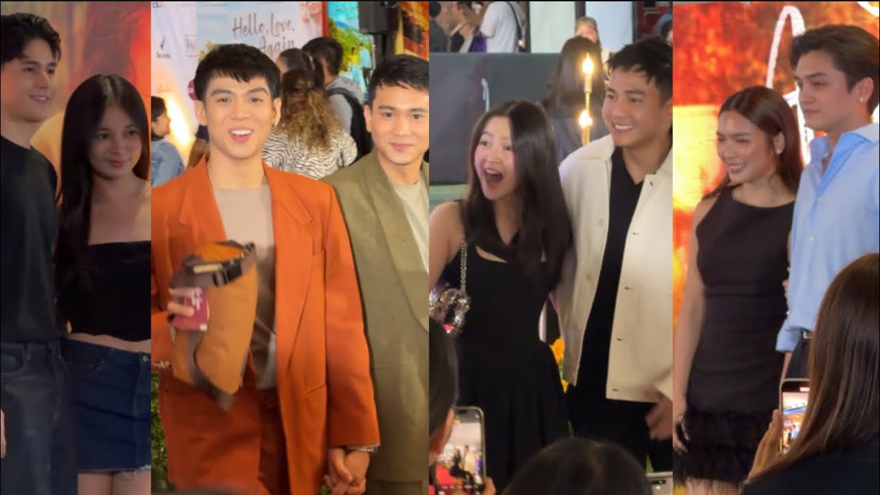 🔴 KAPAMILYA AT KAPUSO STARS FULL SUPPORT SA “Hello Love Again” PREMIERE NIGHT ‼️ PANUORIN