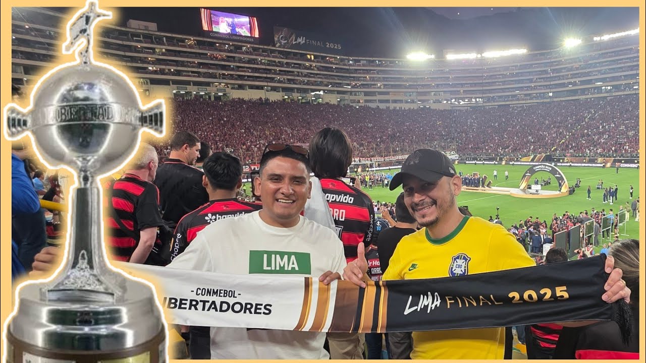 Así vivimos la FINAL de la COPA LIBERTADORES de AMÉRICA 🏆¡Flamengo CAMPEÓN 2025!