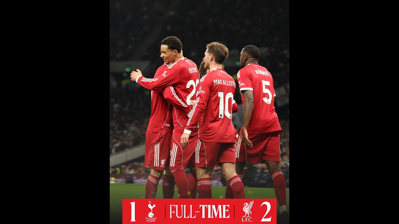 Liverpool's 3rd win Leaves Spurs spurned