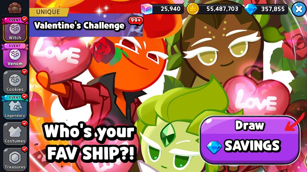 The VALENTINES GACHA!💖 (Who’s your FAV SHIP?)