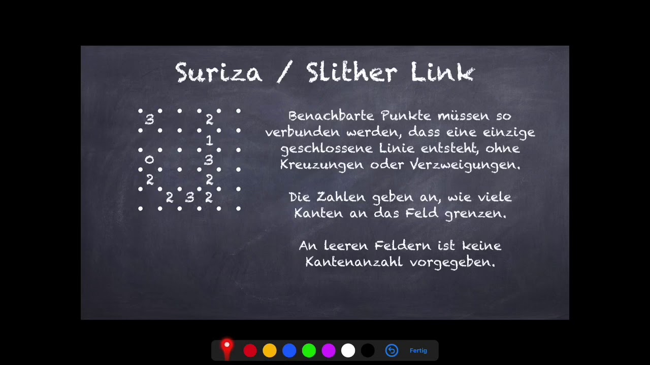 L&ouml;s mal Logisch - Slither Link Tutorial