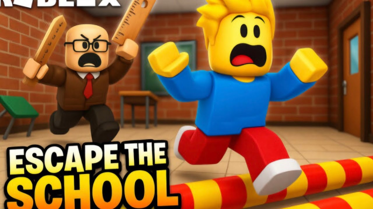Escape the school with my friend Part 1🚫 (we got caught ?) 