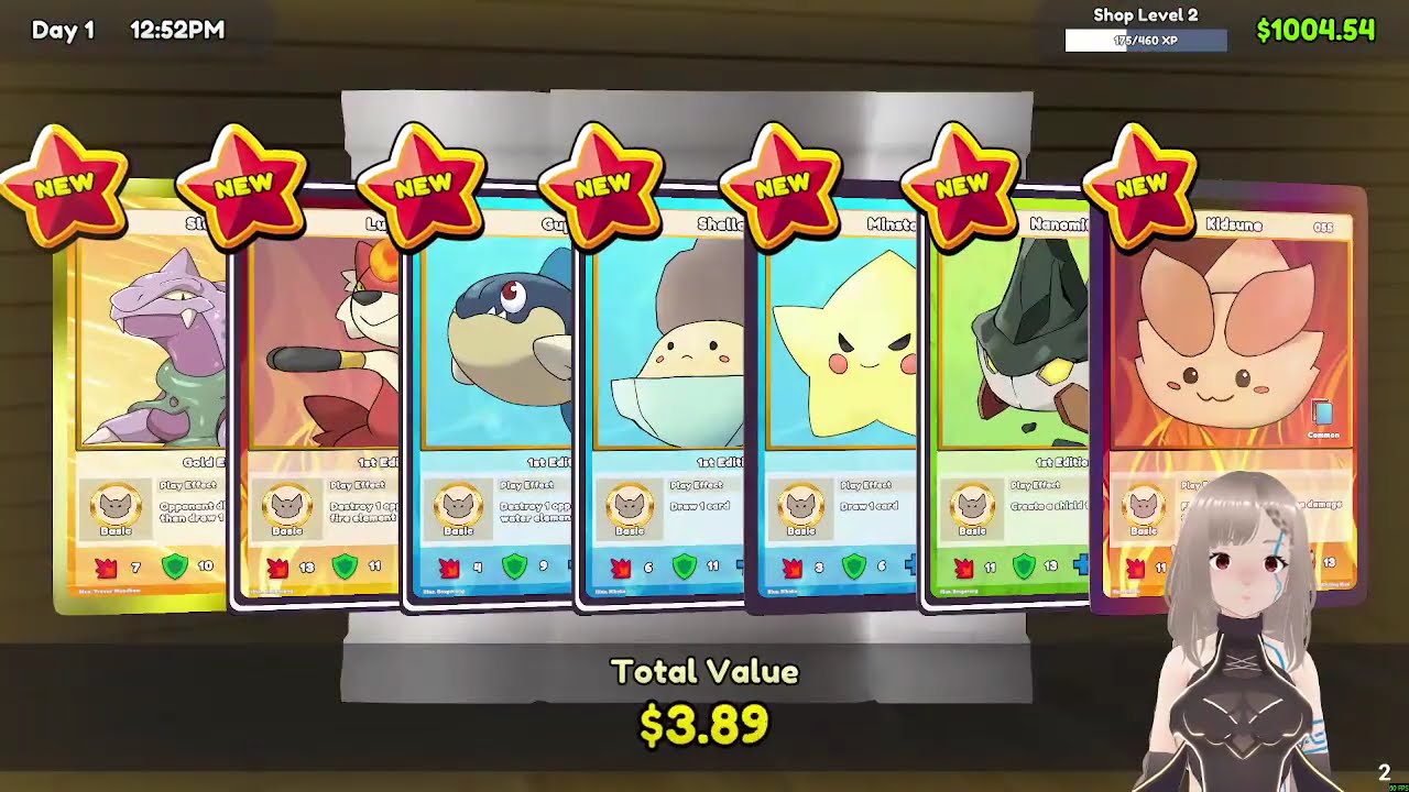 TCG Card Shop Simulator Vtuber Cards E1