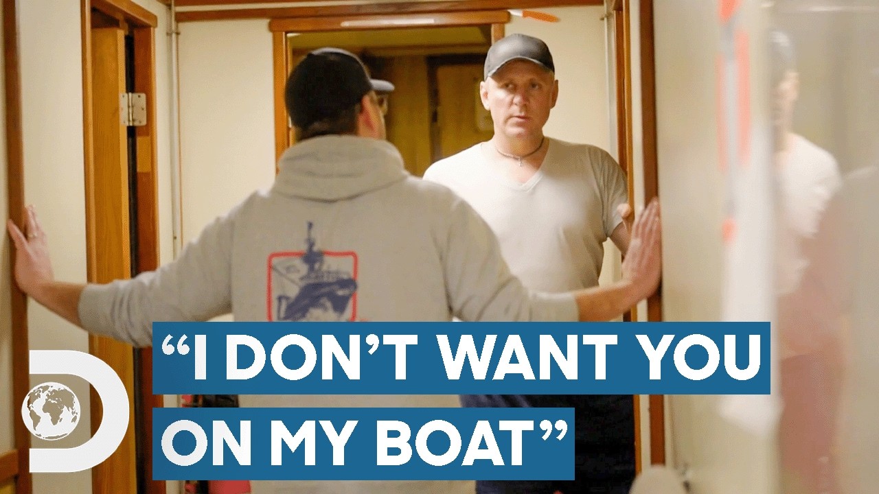 Racist Fisherman Is Ejected From The Crew By Captain Rick | Deadliest Catch