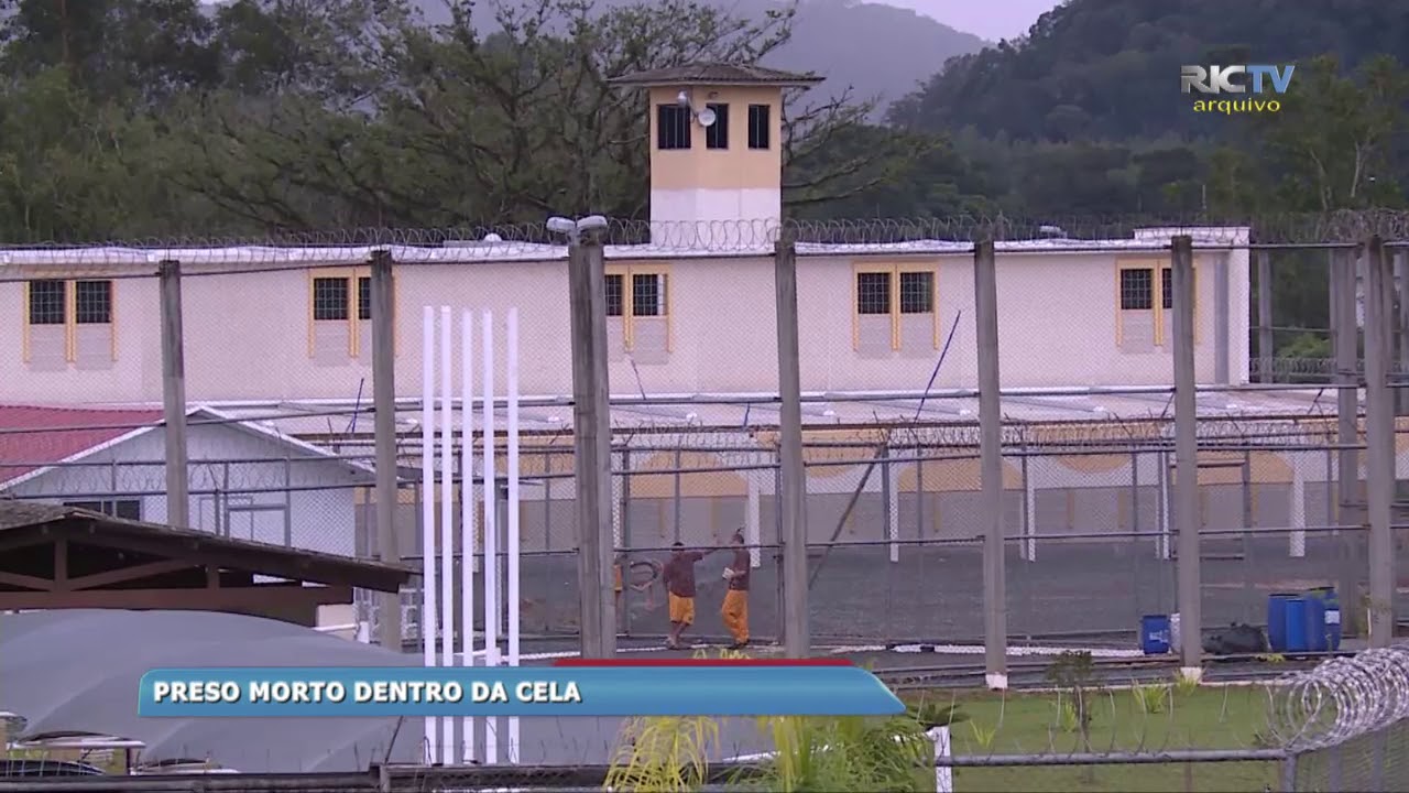 Detento é morto pelos colegas de cela no Complexo Penitenciário da Canhanduba, em Itajaí
