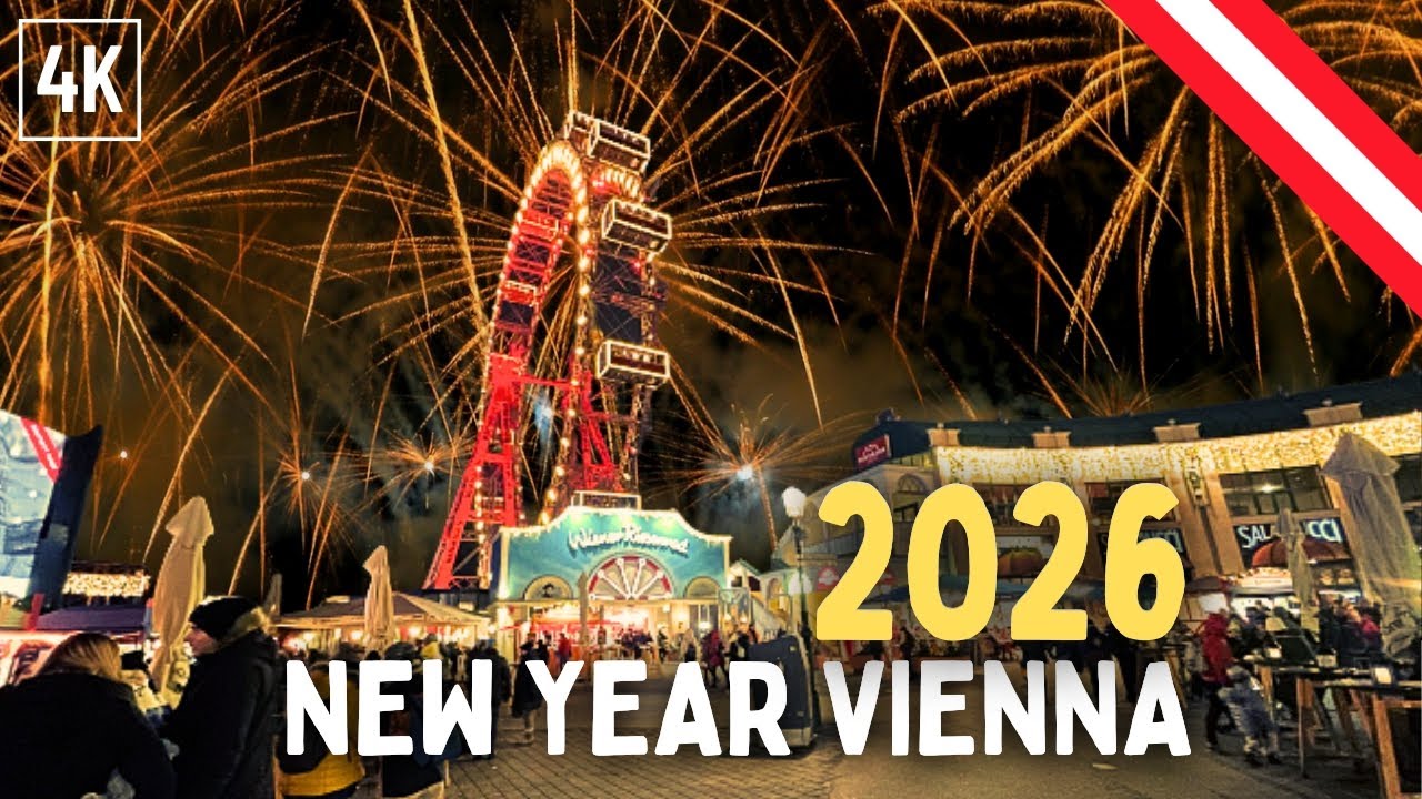 Vienna New Year Fireworks 2026 - Silvester Wien 2026
