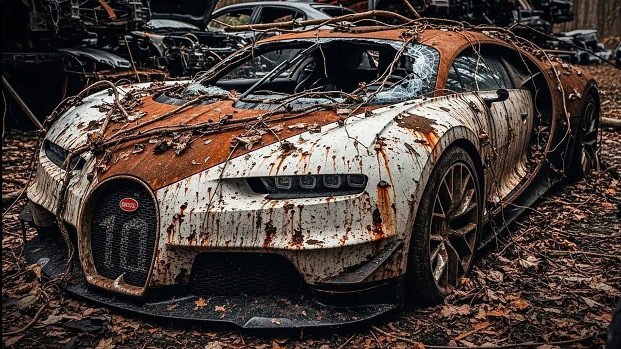 Bugatti Vision Gran Turismo Full ASMR Restoration | Abandoned Hypercar Rebuild .