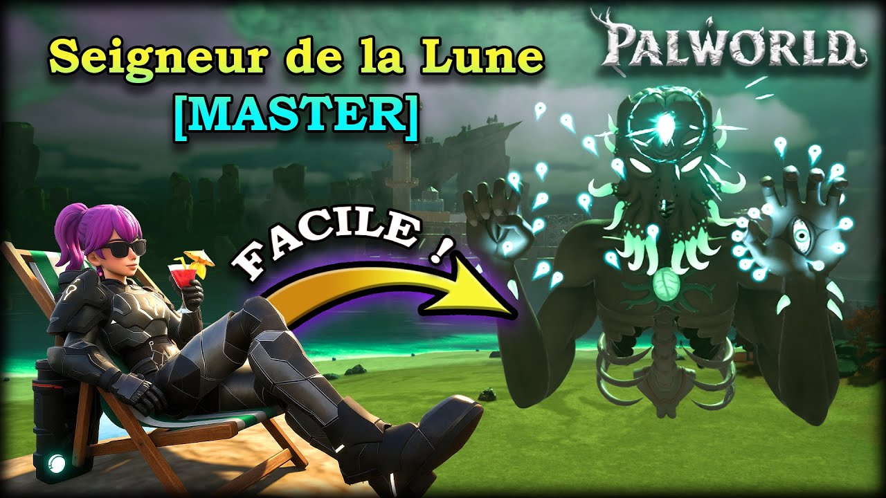 Battre facilement le Seigneur de la Lune en Master | Palworld FR
