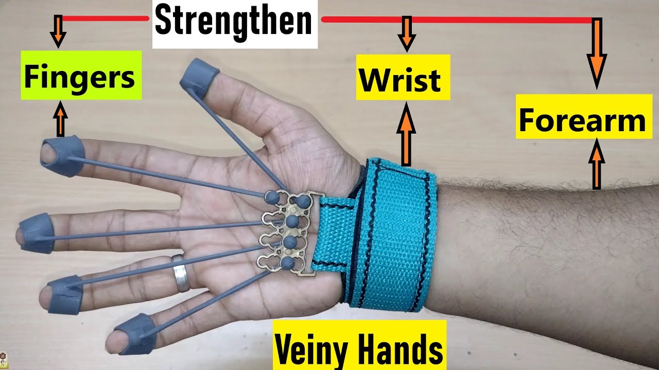 Use this to get Veiny hands & Stronger Wrist, Forearm, Fingers 🔥 | Best for beginners