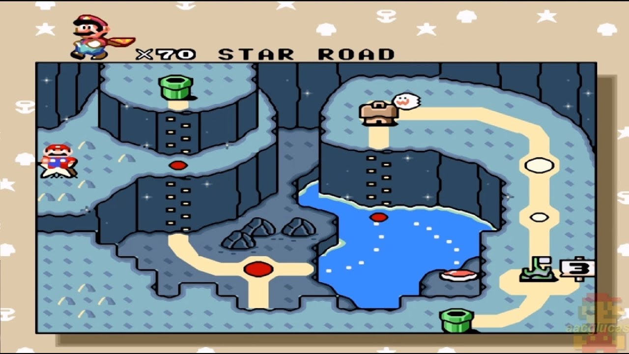 Super Mario World HD 100% WORLD 3: VANILLA