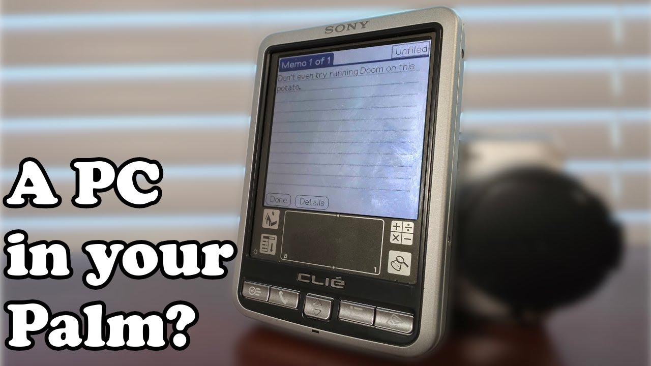 This Early 2000s Sony PDA is a Flashback to a Forgotten Future