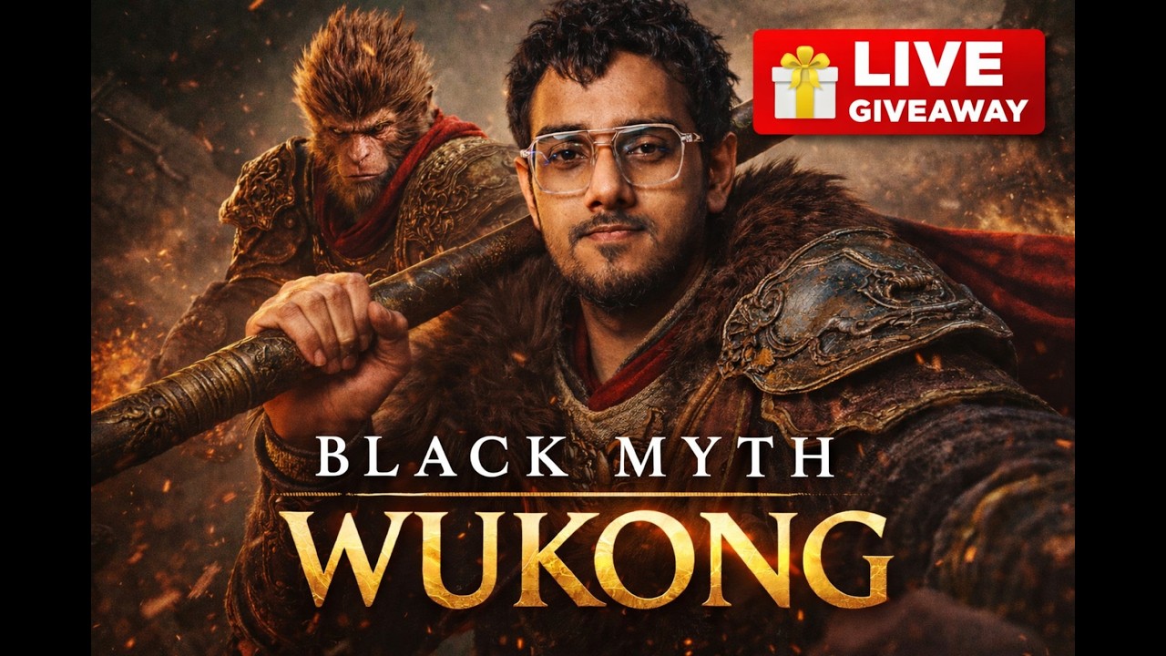 Giveaway Alert! Black Myth Wukong Combat is Next Level ⚔️🔥#10