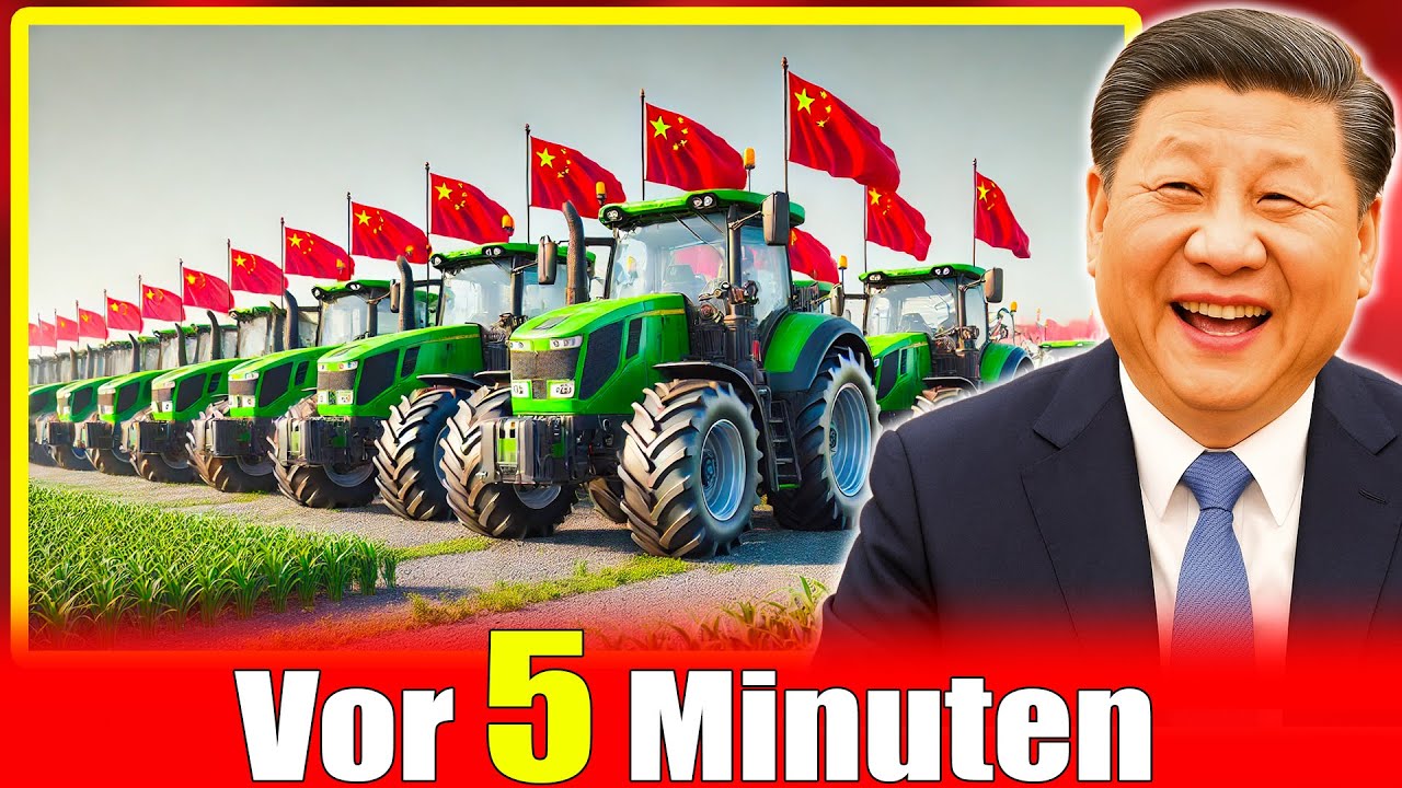 China präsentiert neue Traktoren Kopien von John Deere