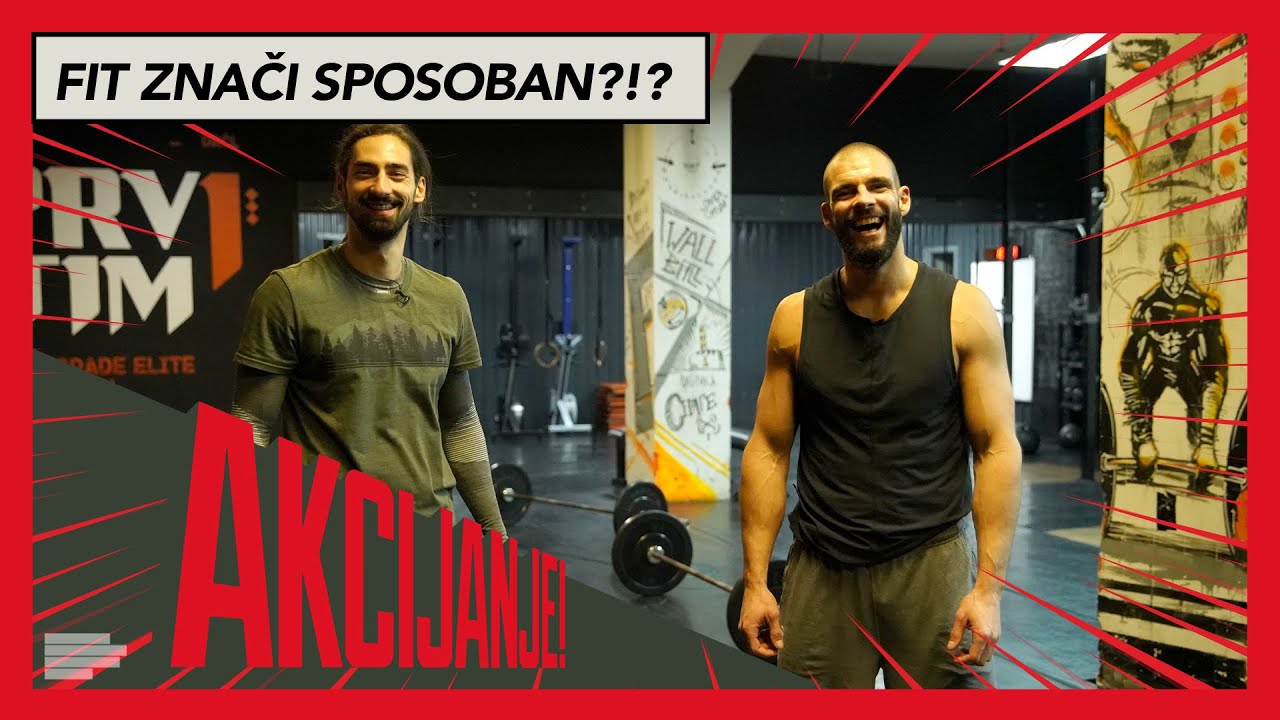 CROSSFIT PRVI TIM: Kako se hoda na rukama sa Vukom? - 1. deo | Akcijanje | S01EP21