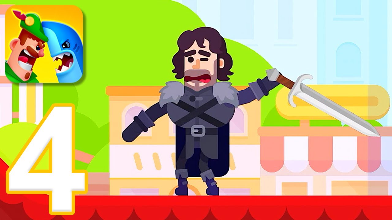 Ultimate Bowmasters - Gameplay Walkthrough Part 4 - 4 New Characters (iOS, Android)
