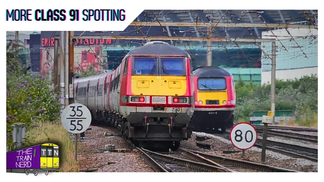 More Class 91s - Trainspotting! Pt. 11