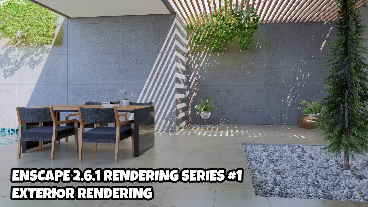 ENSCAPE 2.6.1 RENDERING SERIES #1 EXTERIOR RENDERING
