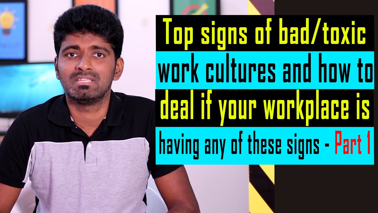 Toxic or bad work cultures and how to deal with it | Telugu | Part 1 | Software lyf
