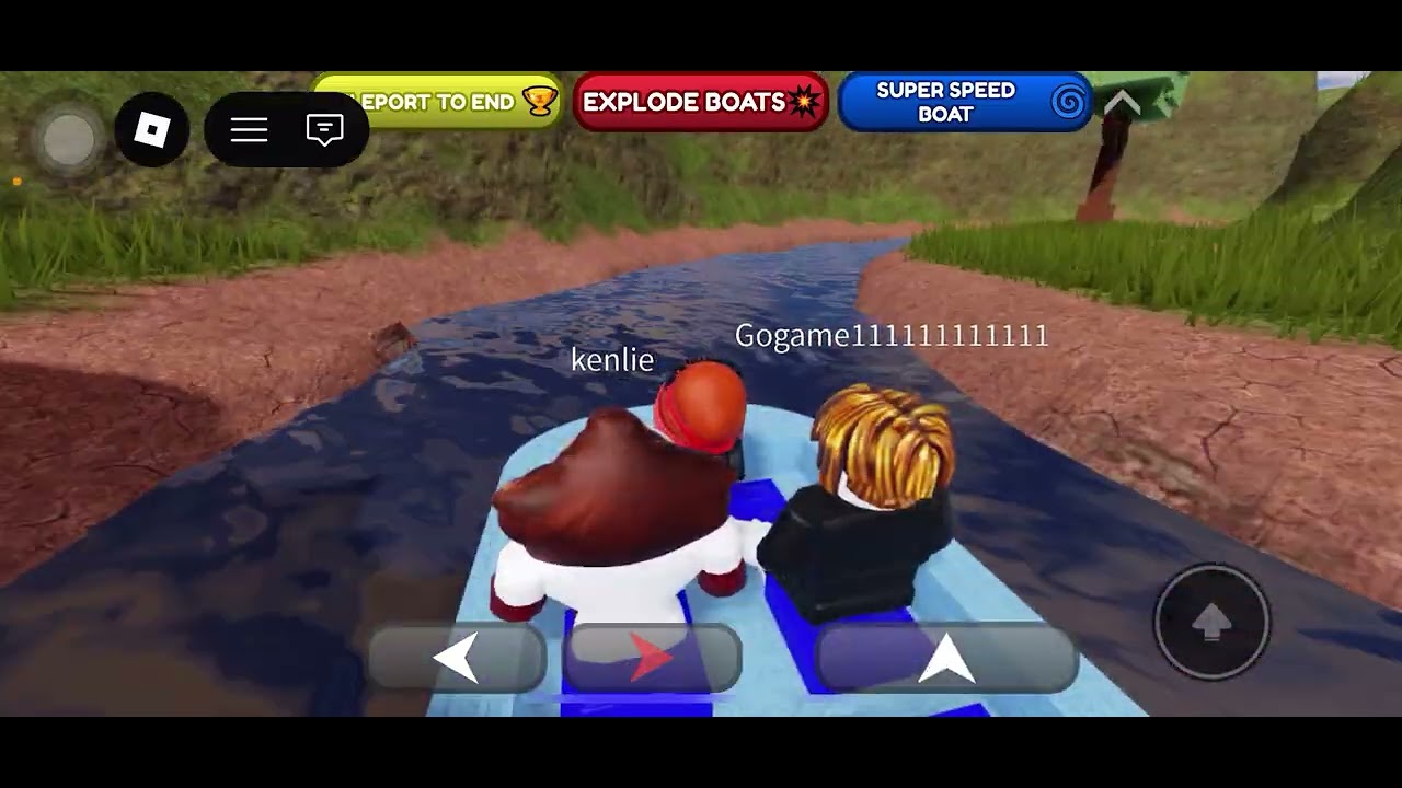 Jugando boat ride xd