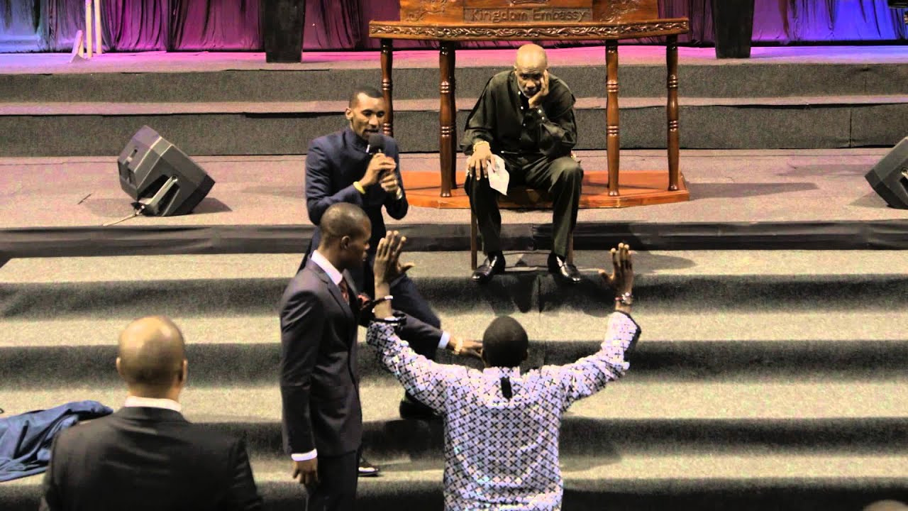 Prophet Passion Prophesying with Bishop Noel Jones in Zimbabwe