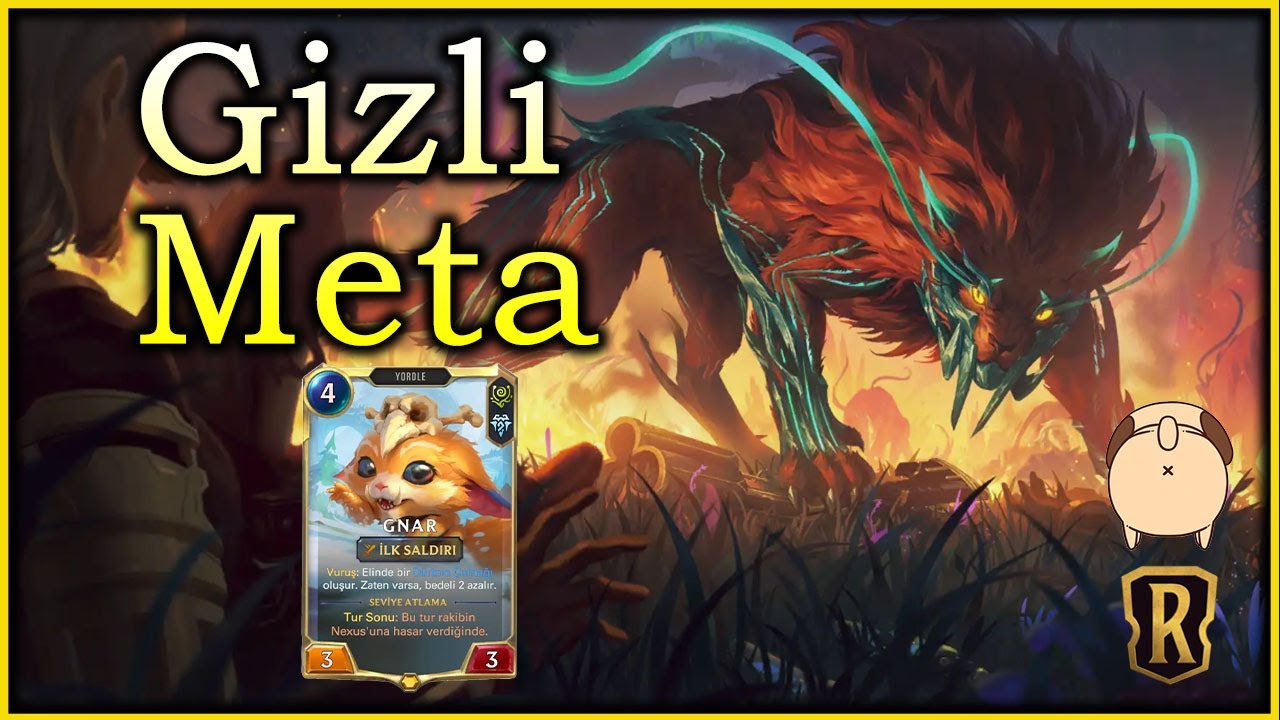 Teq??? Nidalee ve Gnar| Legends Of Runeterra (LoR)(Standart)