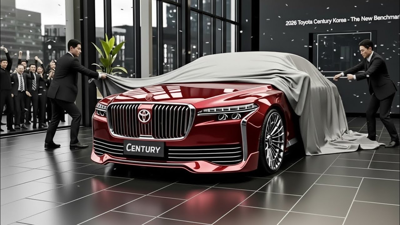 👑🚘 The 2026 Toyota Century Arrives in Korea! Even Genesis is Nervous About This Ultra-Luxury Sedan 