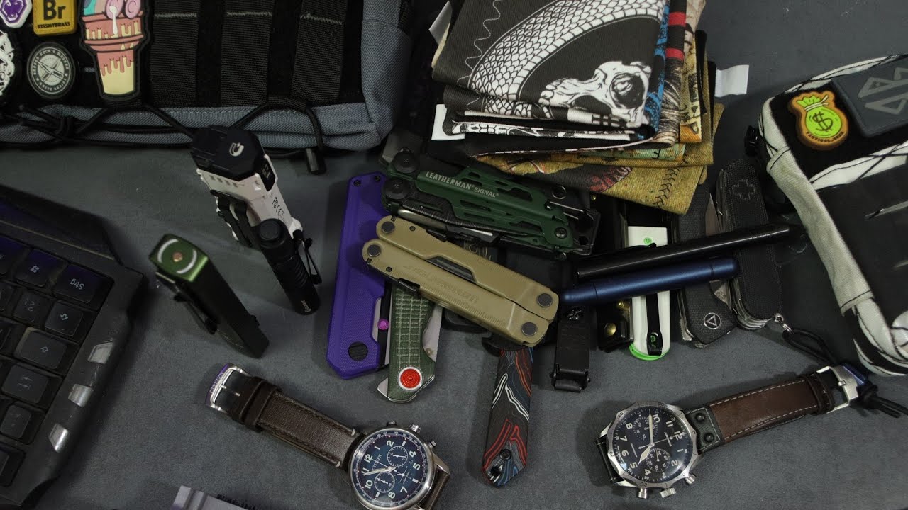 Meine EDC Neuanschaffungen 2025 und Kanalvorstellung (Broken_Pick_EDC)