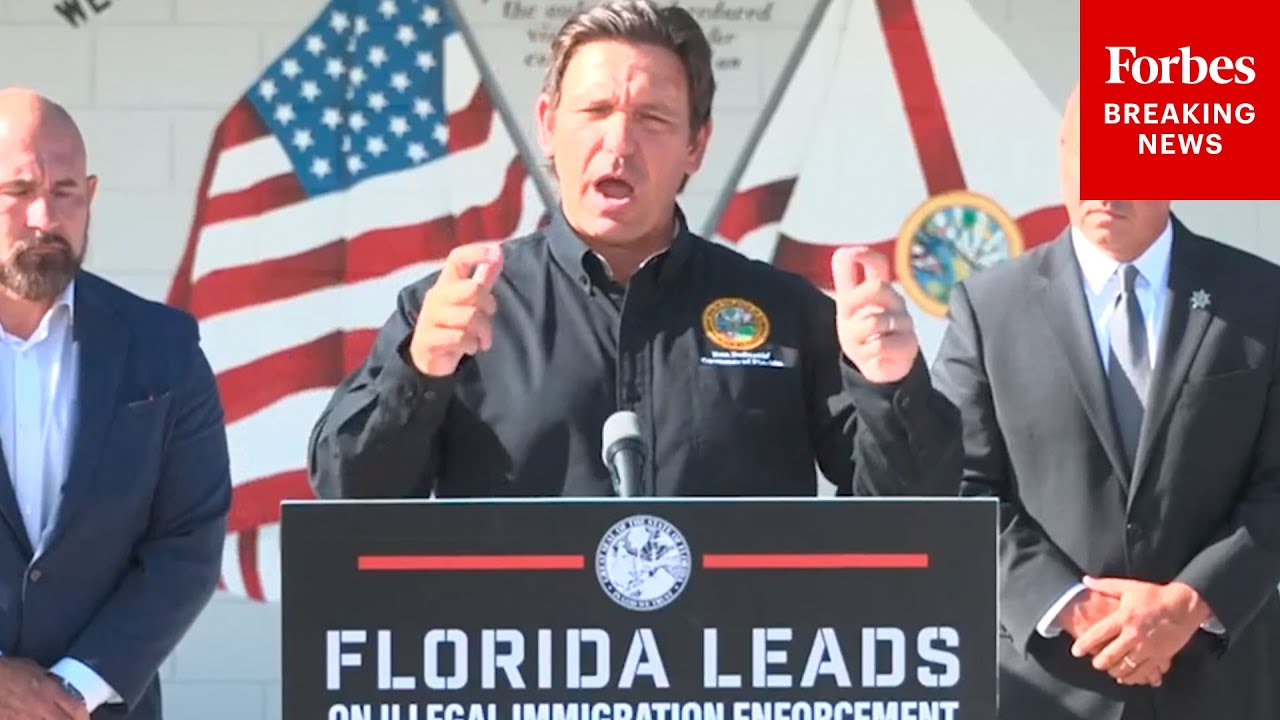 BREAKING NEWS: DeSantis Announces New ‘Deportation Depot’ To Increase Illegal Immigrant Deportations