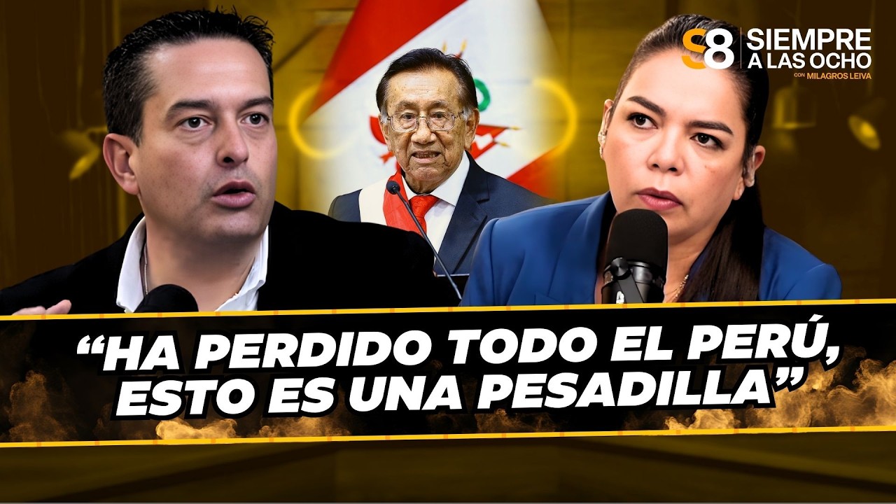 MIGUEL TORRES lamenta elección de BALCÁZAR como PRESIDENTE y critica rol de RENOVACIÓN POPULAR | #S8