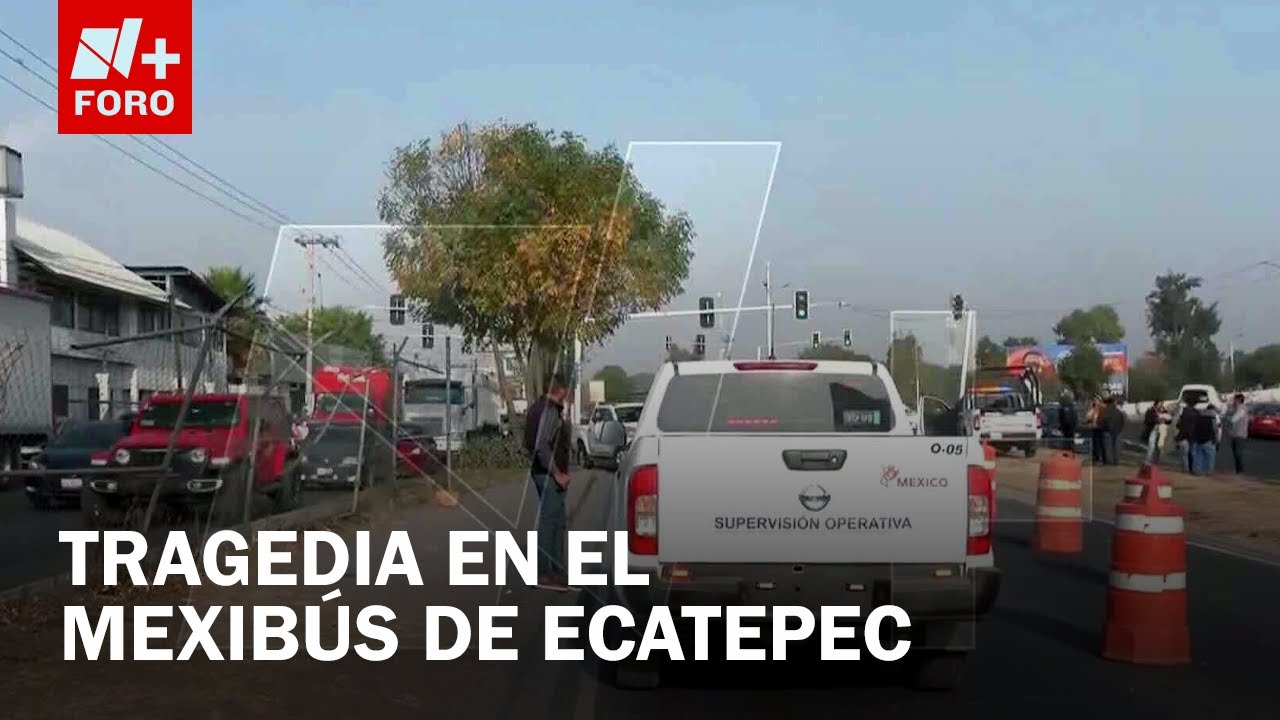 Persona muere atropellada en carril del Mexib&uacute;s en Ecatepec; conductor huy&oacute; - S&aacute;bados de N+ FORO